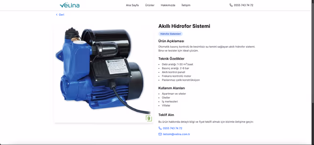 Ürün Detay Sayfası