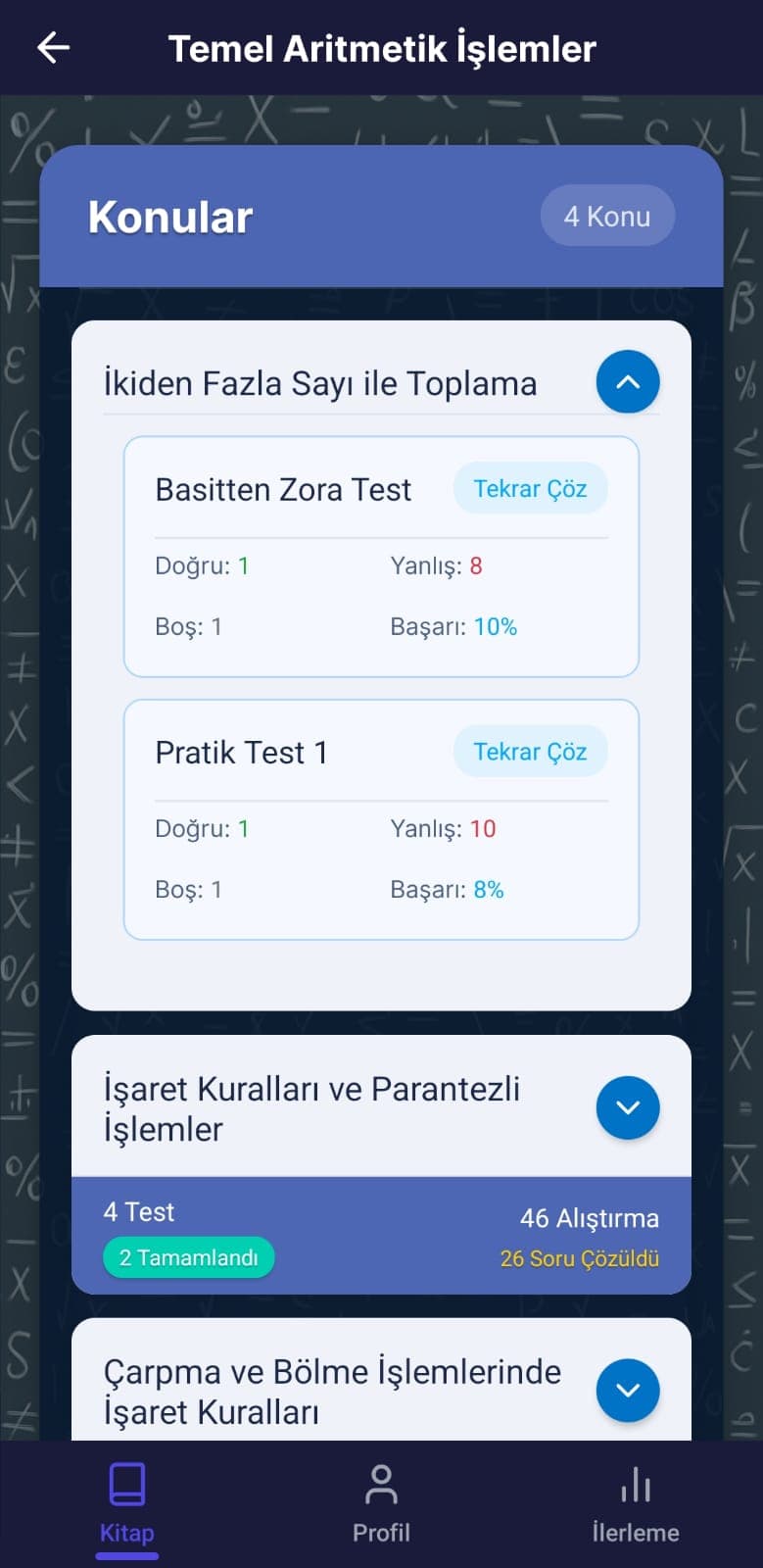 Temel Matematik Konuları