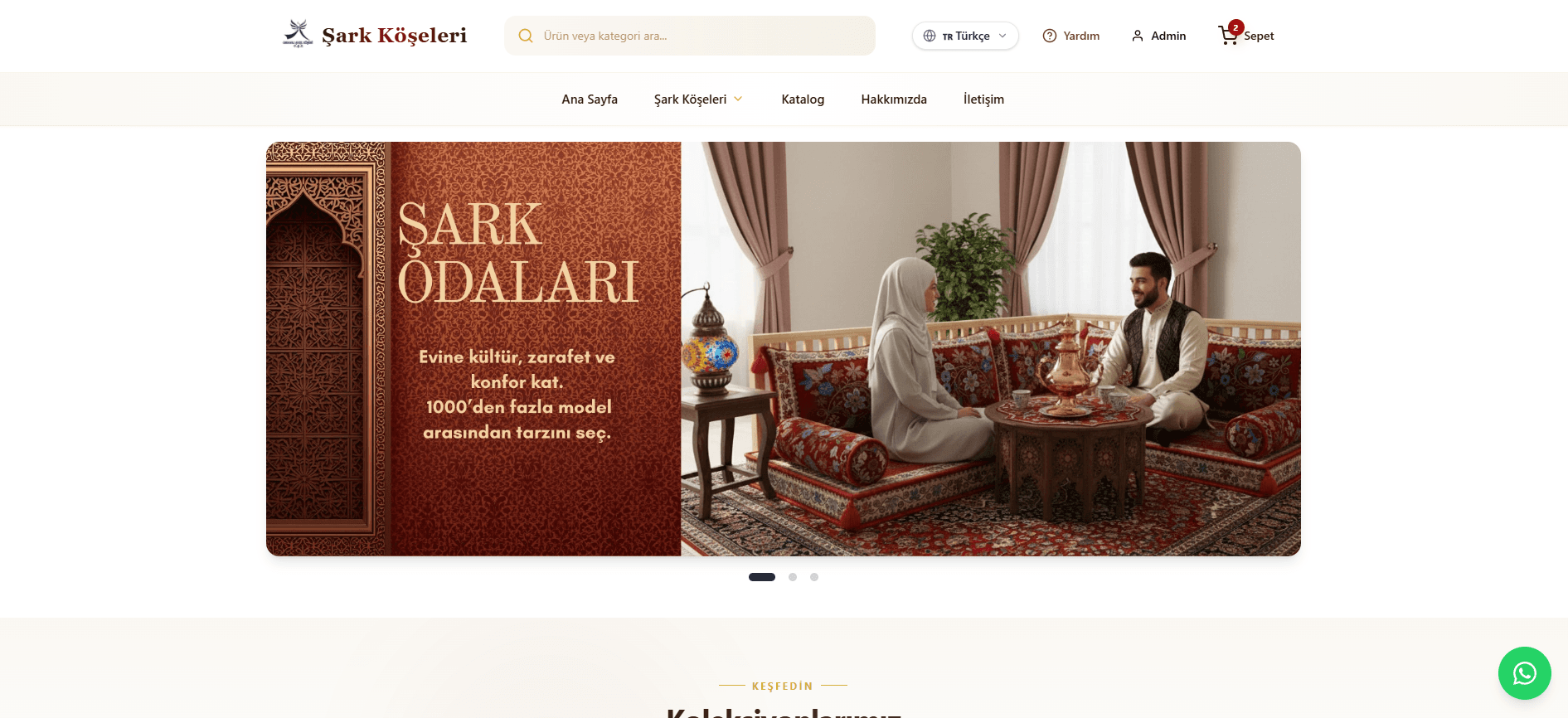 Ana Sayfa - Hero Bölümü