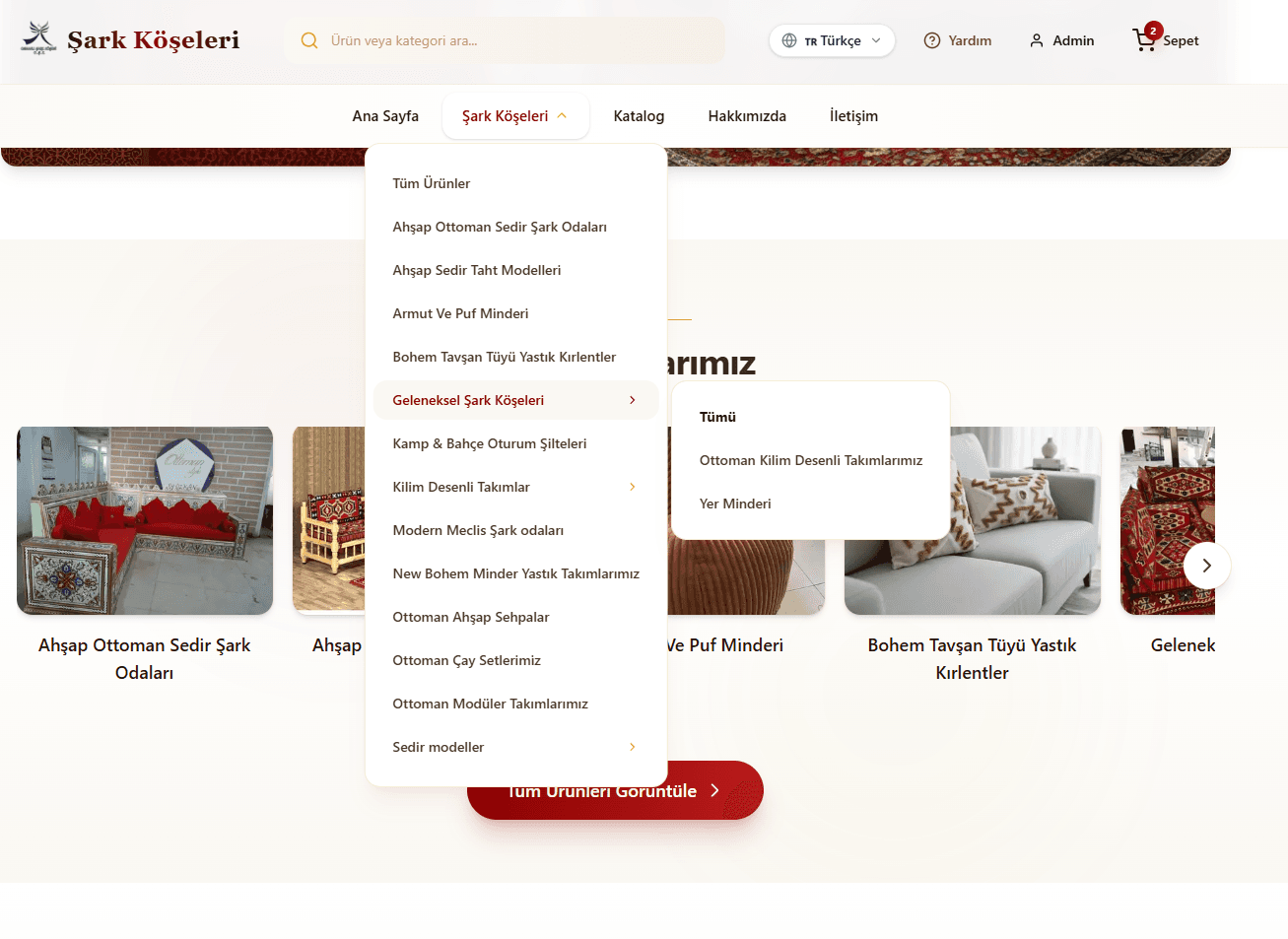 Örnek Kutusu Sipariş